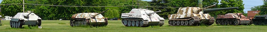 Hetzer, Jagdpanzer, Jagdpanther, & Jagdtiger Tank Destroyers