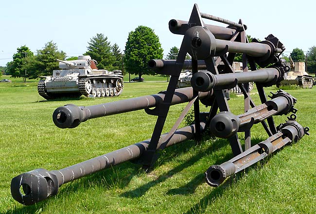 German Heavy Tank Barrels