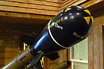 Davy Crockett Thermonuclear Missile inside the US Army Ordnance Musuem
