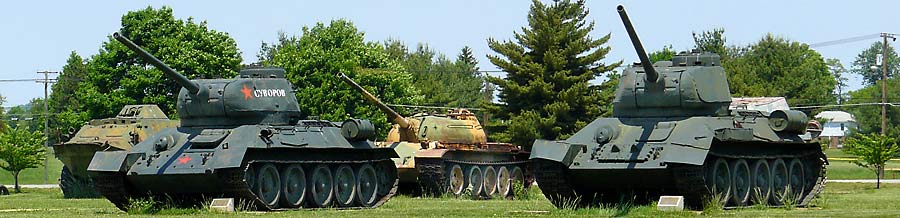 Soviet T-34/85 Medium Armored Vehicles