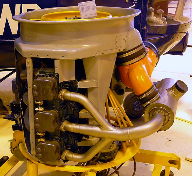 11 Franklin O-425 Air cooled Engine