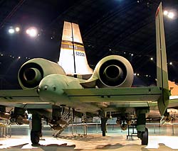 Fairchild Republic A-10 Thunderbolt II (Warthog) at the US Air Force Museum