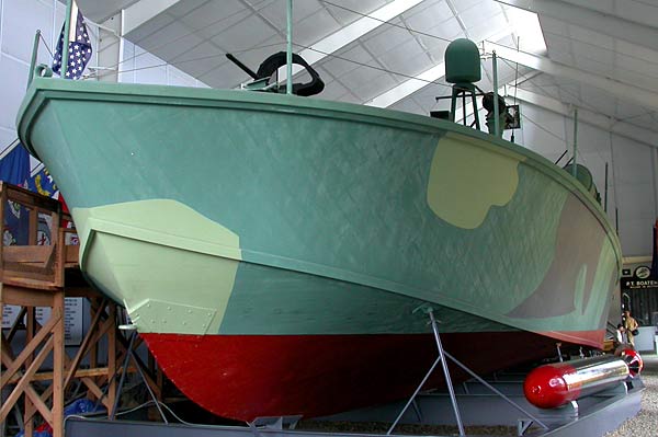 Elco PT Boat PT 617 Hull View