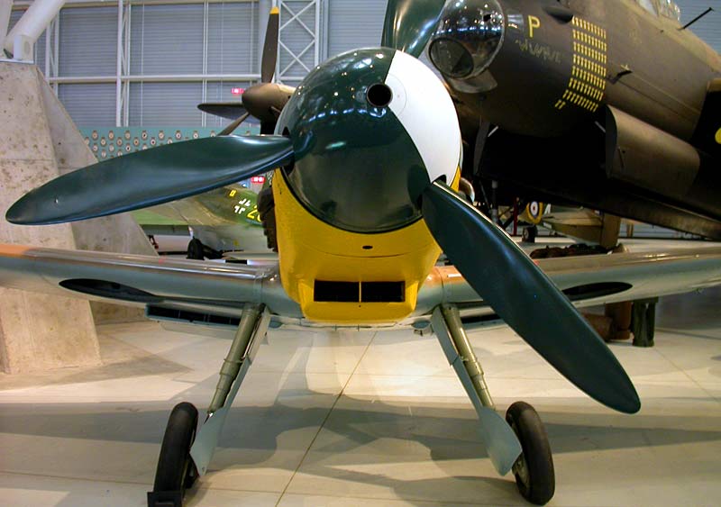Messerschmitt BF 109G at the Canadian Aviation Museum