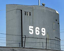 USS Albacore Sail