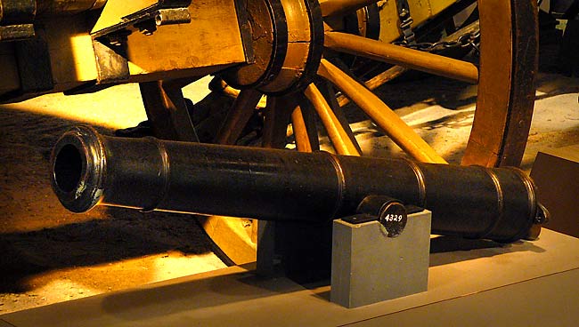20 British 3 Pounder BronzeSmoothbore Cannon