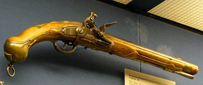 03 Prussian Flintlock Cavalry Pistol 1750
