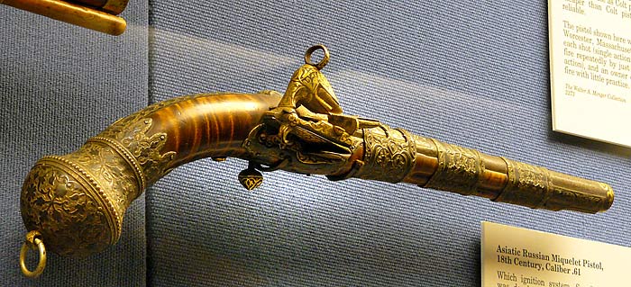 05 Asiatic Russian Miquelet Pistol 18th Century