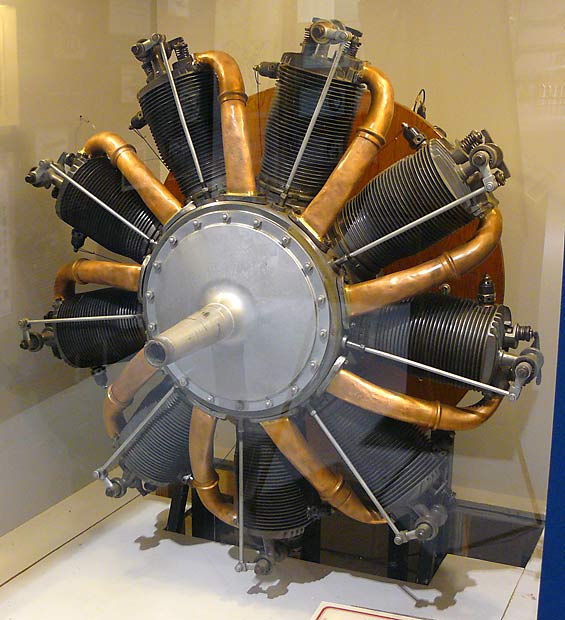 40 LeRhone 9C Rotary Engine