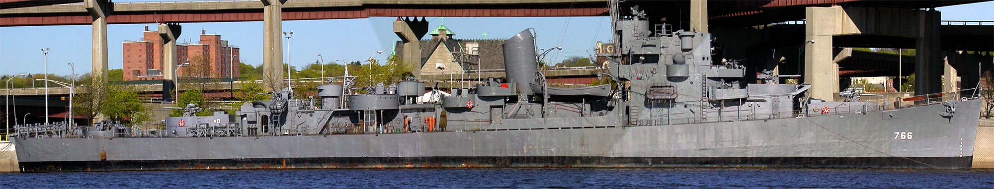 Destroyer Escort Slater in Albany, NY
