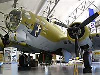 B-17 Flying Fortress at the Air Mobility Command Museum