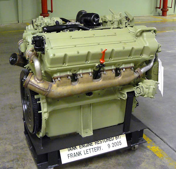 01 Ford GAF V8 Tank Engine