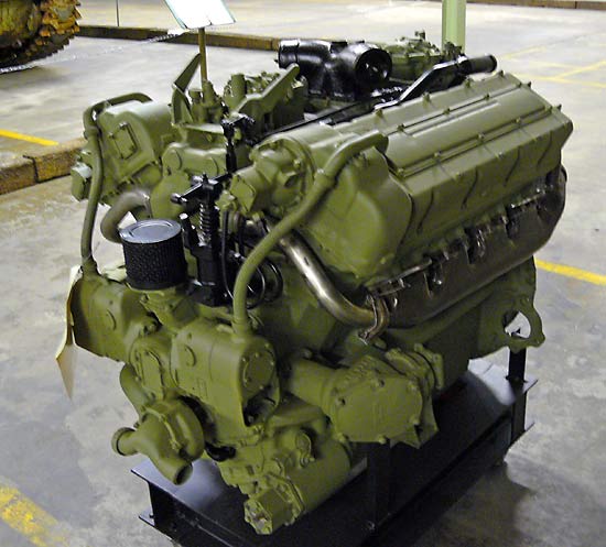 02 Ford GAF V8 Tank Engine