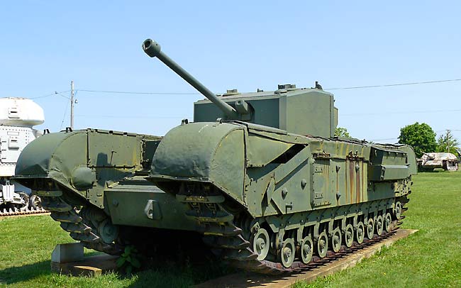 British Churchill Tank