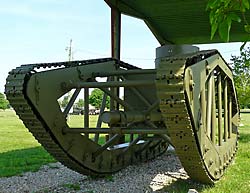 Experimental WWI Skeleton Tank
