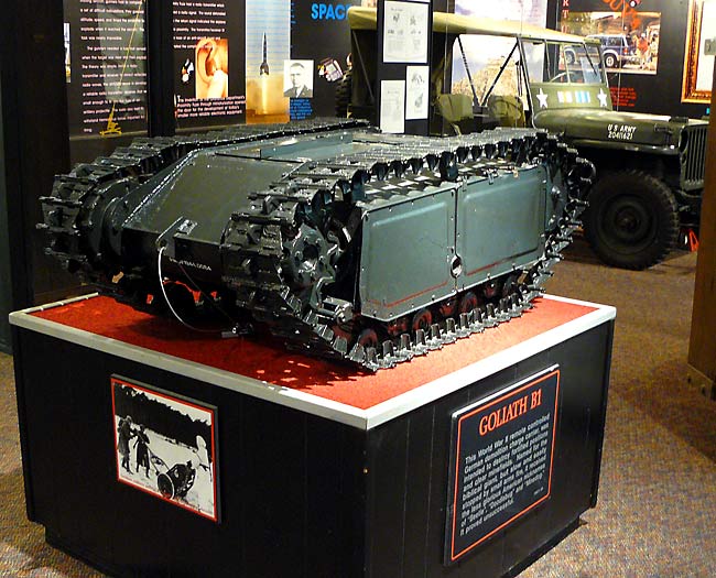 13 WWII Goliath Remote Control Demolition Vehicle