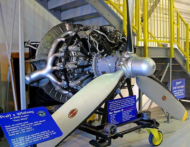 27 Pratt & Whitney R2000 Twin Wasp