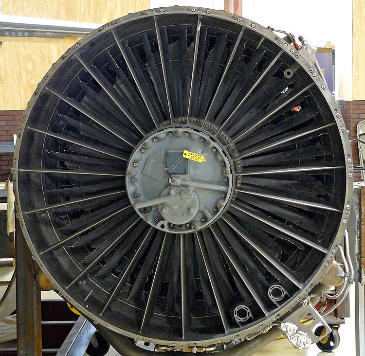 10 Pratt & Whitney TF30 Turbofan FOD Damage