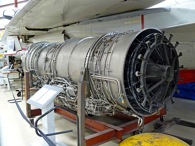 12 Pratt & Whitney TF30 Turbofan