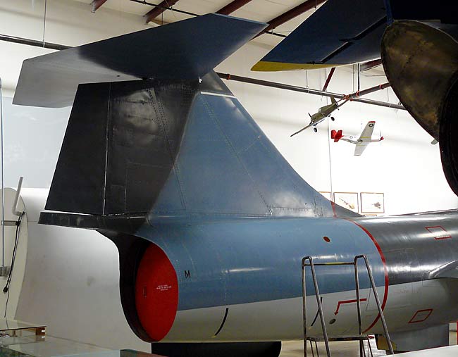 22F104GStarfighterTail