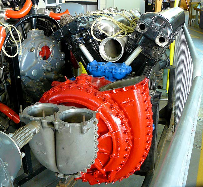 10 Packard Merlin V-1650-7 V-12 Aircraft Engine
