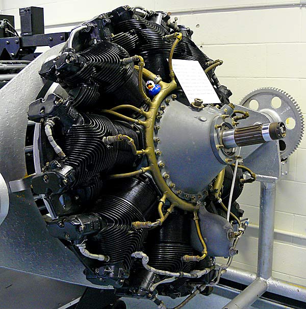 13 Wright J-5 Whirlwind Radial Engine