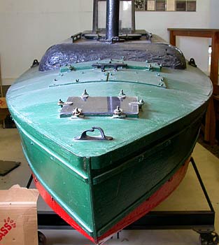 Japanese Suicide Boat at the Battleship Cove Naval Museum