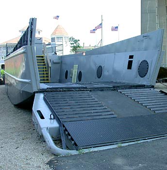 Landing Craft at the Battlehip Cove Naval Museum