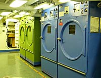 USS New Jersey Ship's Laundry