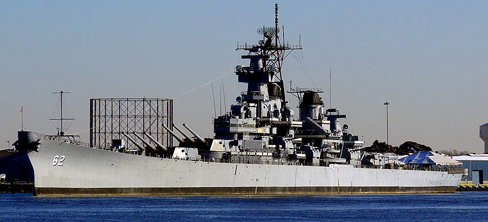 USS New Jersey Portside View
