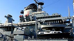 USS New Jersey Deck Views