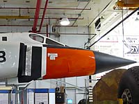 Avro CF-105 Arrow reproduction at the Canadian Air & Space Museum