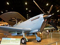 Supermarine Spitfire Mk XIat the USAF Museum  in Dayton, OH