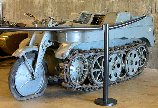 21 Kettenkrad Motorcycle Halftrack