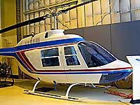 Bell 206 Jet Ranger  Helicopter At the American Helicopter Museum