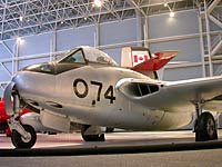 DeHavilland Vampire Jet Fighter