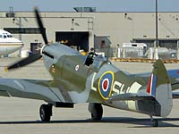 Spitfire  Mk IX at the Canadian Warplane Heritage Museum