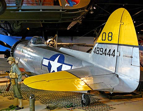 Republic P-47 Thunderbolt at the Cradle of Aviation Museum