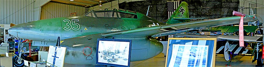 Messerschmitt Me 262B Wide Views