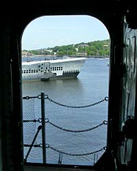 Destroyer Joseph P. Kennedy Hatch View