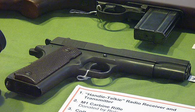 16 Colt 45 Auto Pistol M1911A1