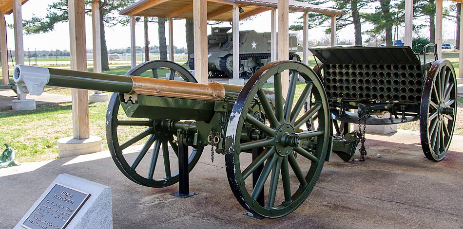36 French 75mm M1897 Cannon