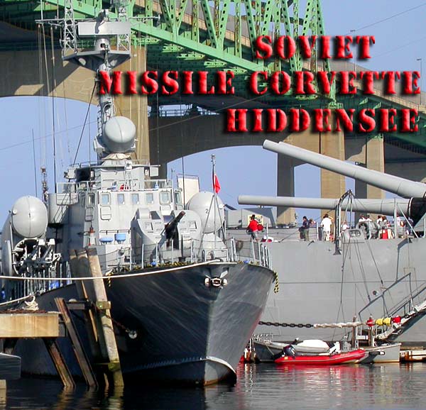 Soviet Corvette Hiddensee Banner