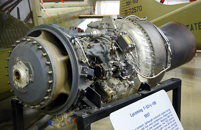 41 Lycoming T-53 Turboshaft