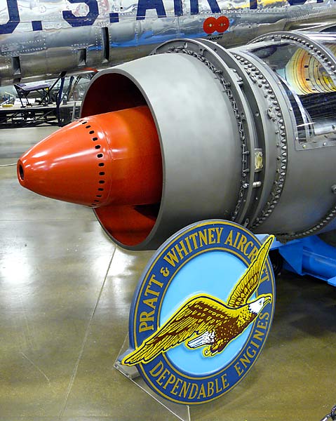 44 Pratt & Whitney J57 Turbojet