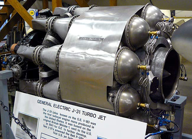 48 GE J-31 Turbojet