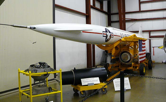 16 North American AGM-28 Hound Dog Nuclear Cruise Missile