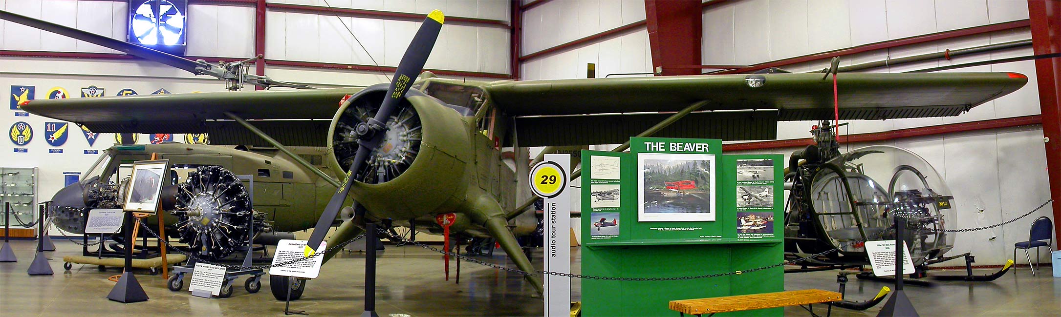 DeHavilland Beaver STOL Plane at the New England Air Museum