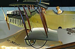 Lindbergh's Curtiss Jenny at the Cradle of Aviation Museum