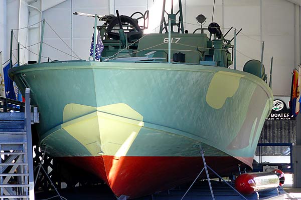 PT Boat PT 617 Hull View